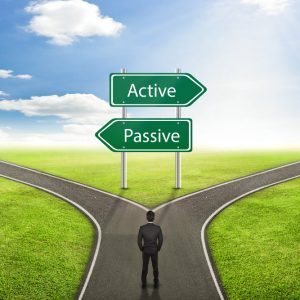 active and passive investment